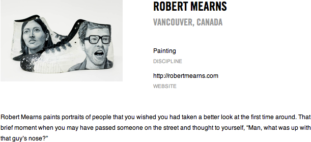 robert mearns Favourite artists from The Cheaper Show