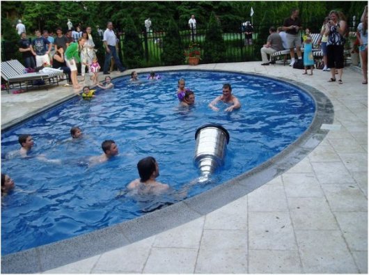Mario Lemieux Stanley Cup Party