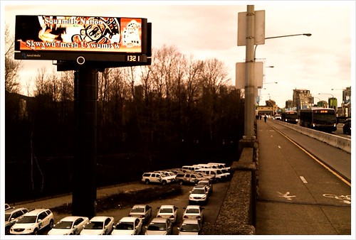 Horrible Burrard Bridge billboard #van2010