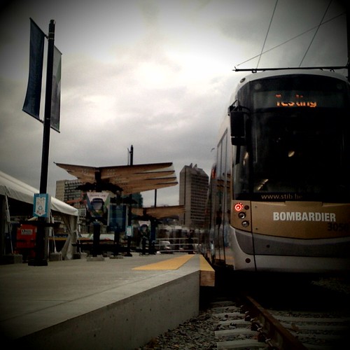 Olympic Line streetcar "testing" #van2010