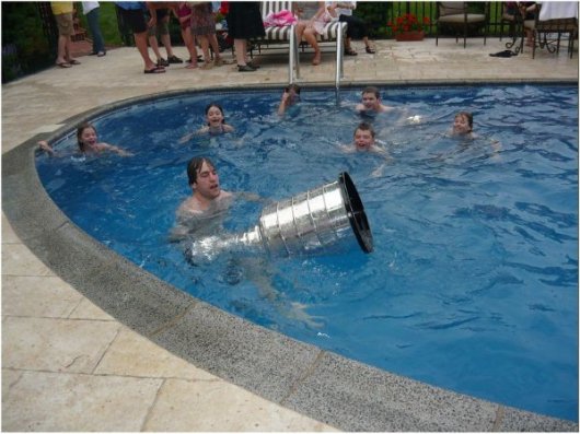 Mario Lemieux Stanley Cup Party